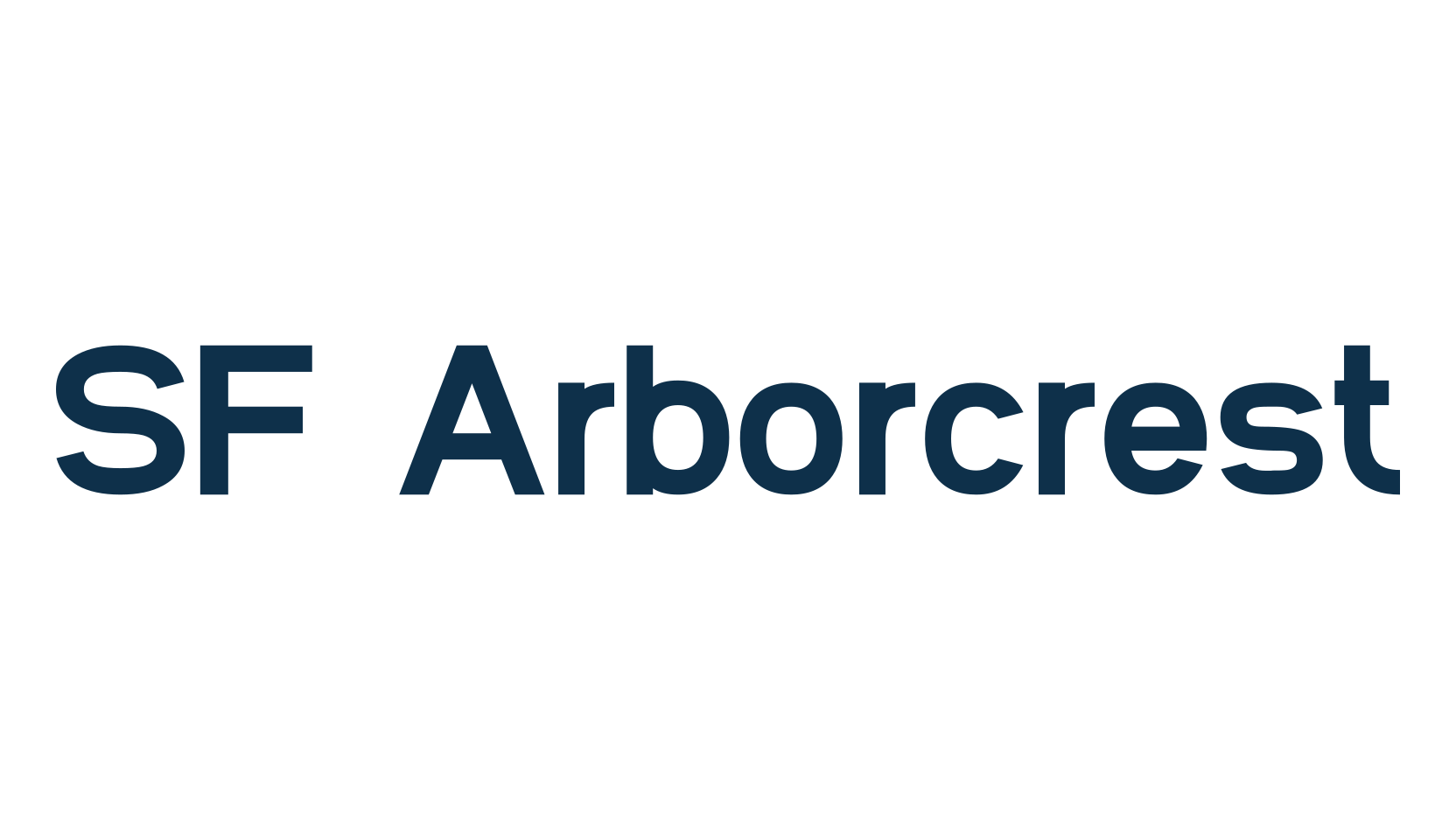 SF Arborcrest, basic sans serif font preview