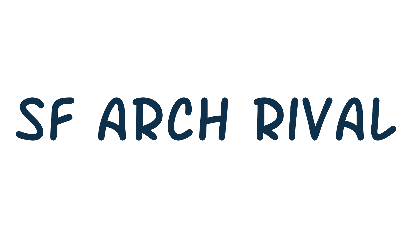 SF Arch Rival, fancy cartoon decorative comic font preview