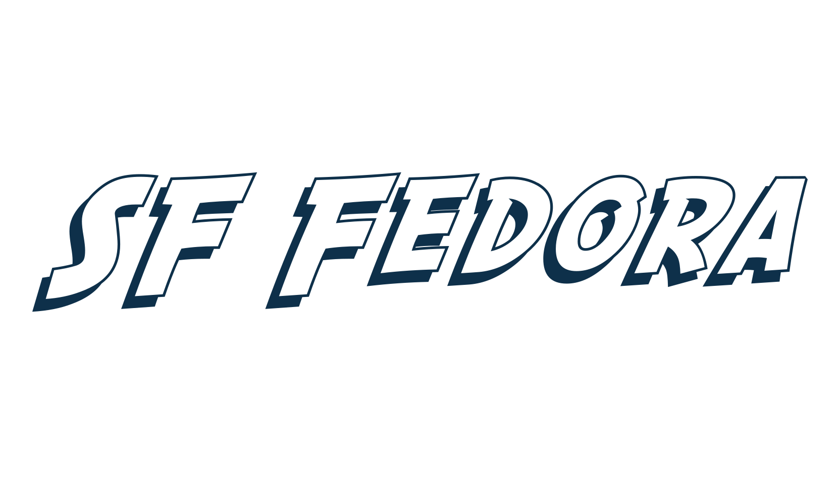 SF Fedora, fancy various decorative font preview