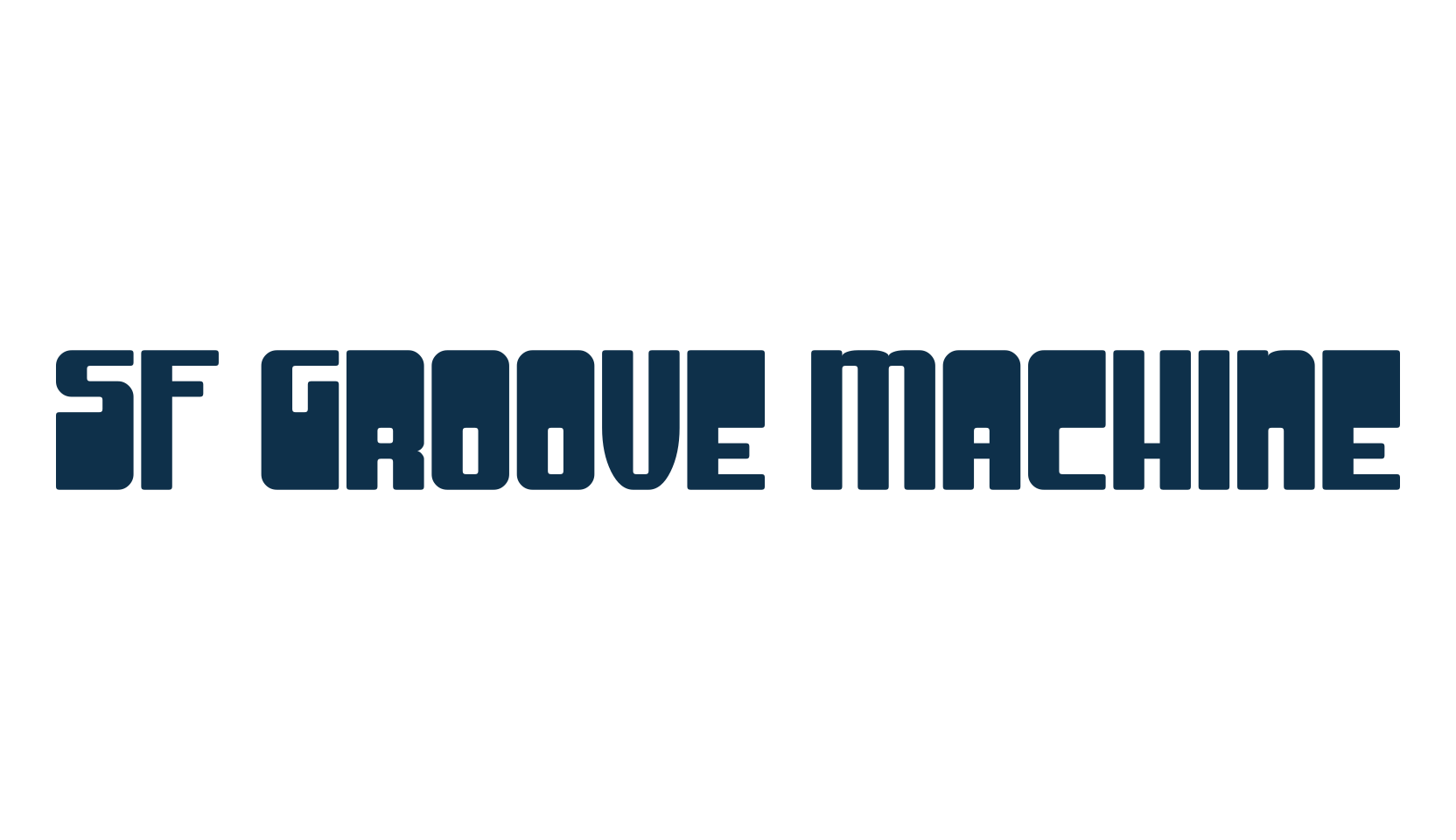 SF Groove Machine, groovy font preview