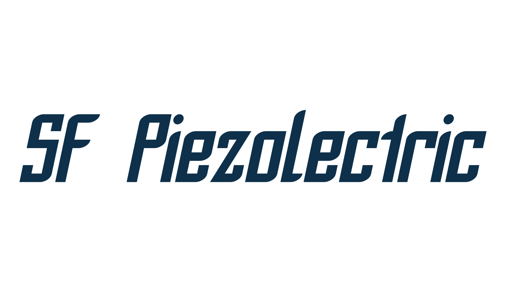SF Piezolectric, fancy various techno sci-fi font preview