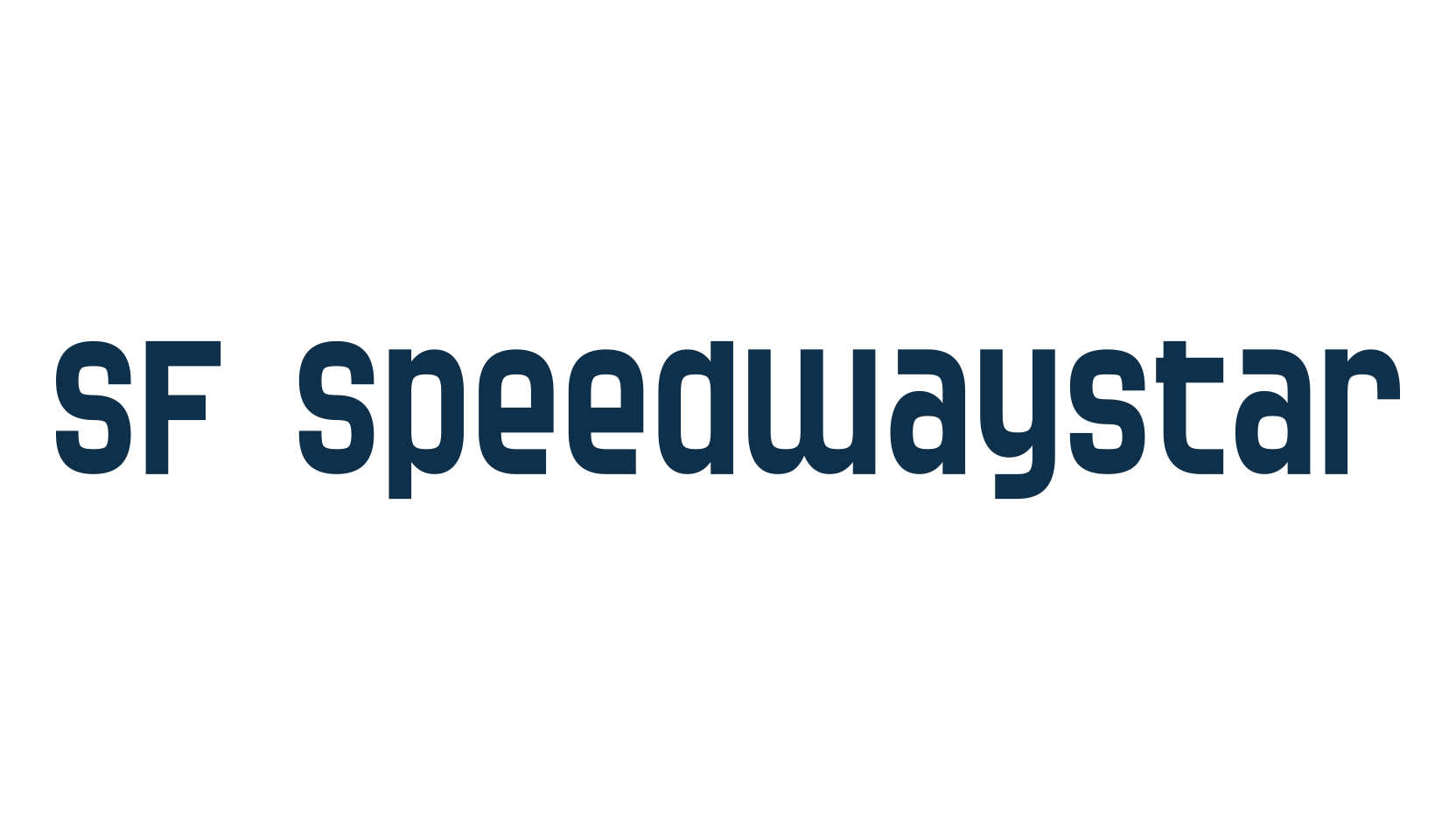 SF Speedwaystar, basic sans serif font preview