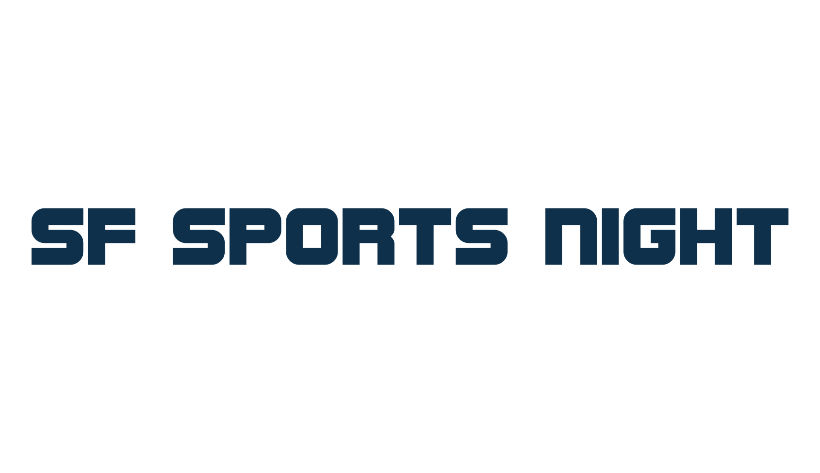 SF Sports Night, sci-fi font preview