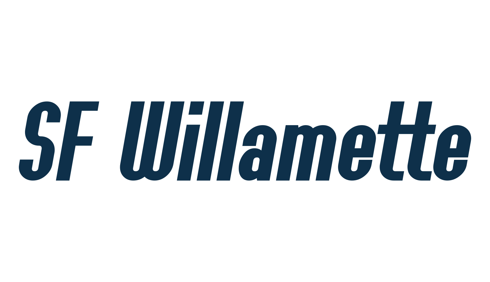 SF Willamette, basic sans serif font preview