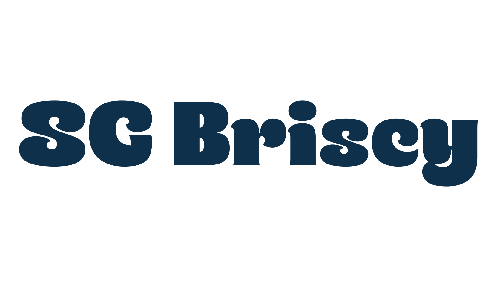 SG Briscy, fancy retro decorative font preview