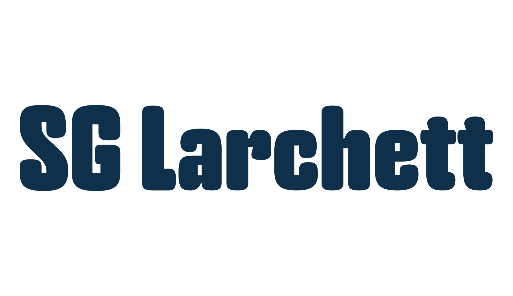 SG Larchett, sans serif font preview