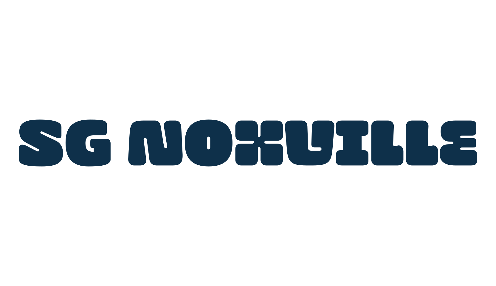 SG Noxville, groovy font preview