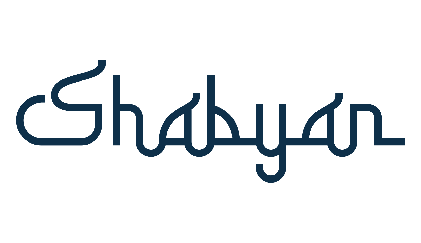 Shabyan, foreign look arabic font preview