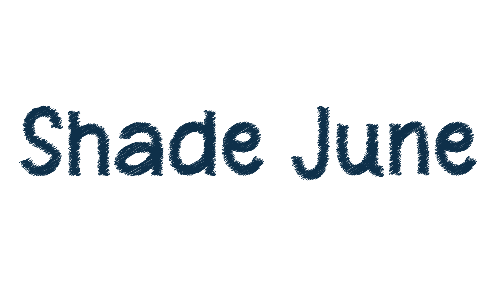 Shade June, fancy eroded decorative font preview