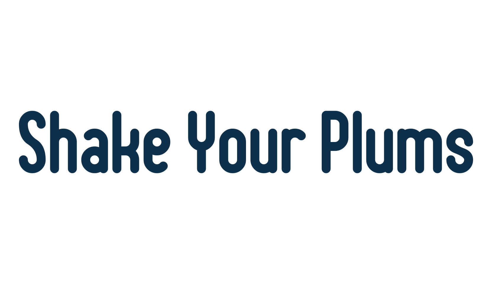 Shake Your Plums, various font preview