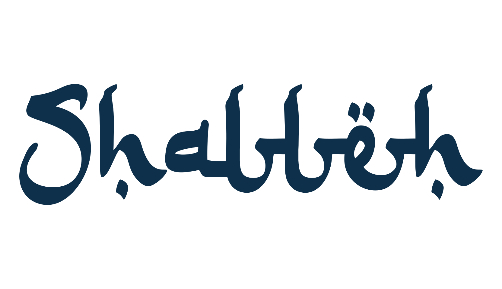 Shalleh, foreign look arabic font preview