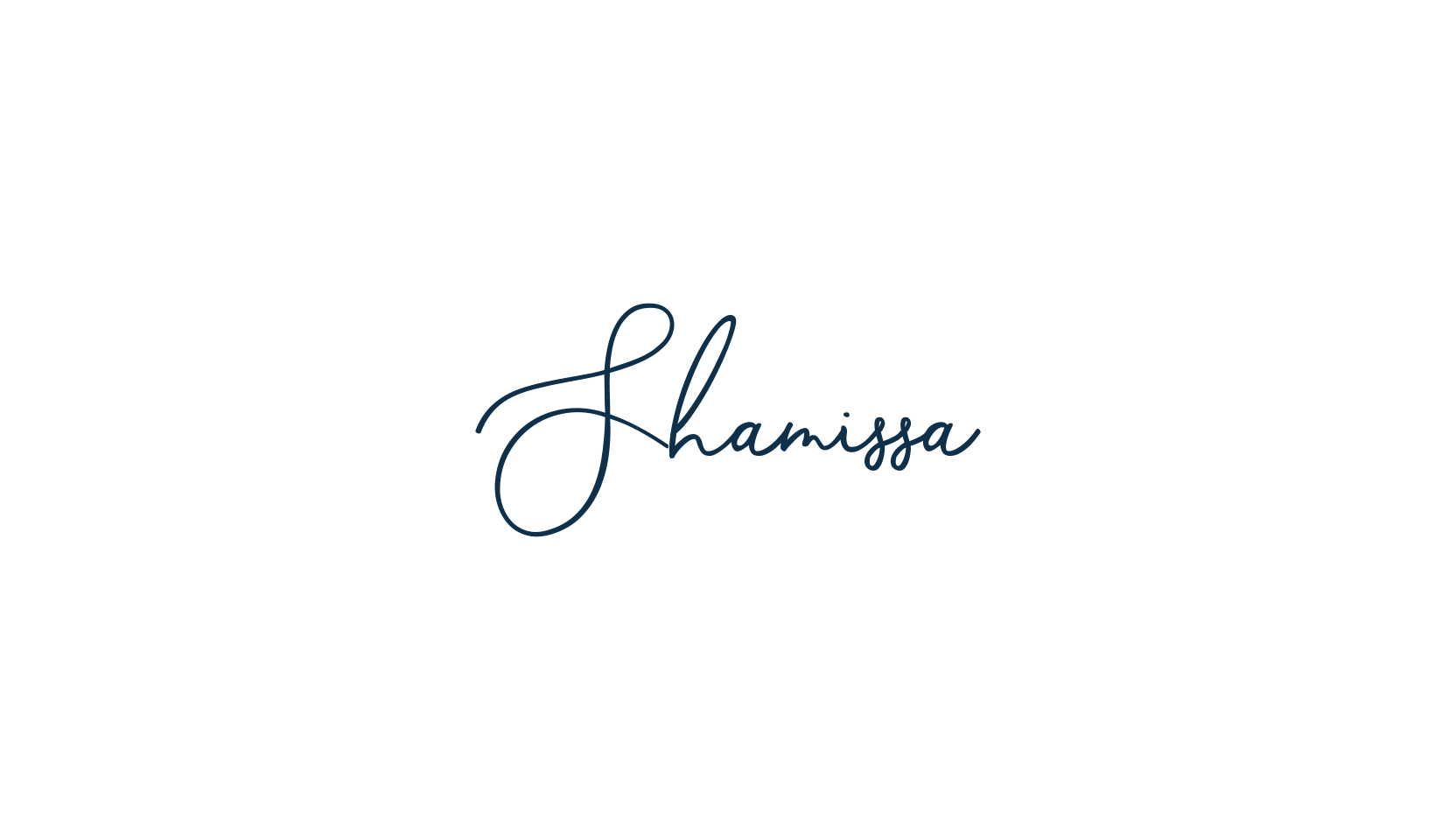 Shamissa, script handwritten fancy decorative calligraphy font preview