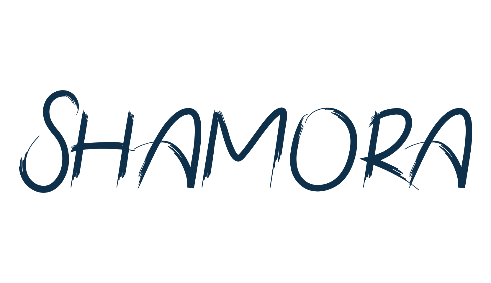 Shamora (shamora), script brush fancy decorative calligraphy font preview