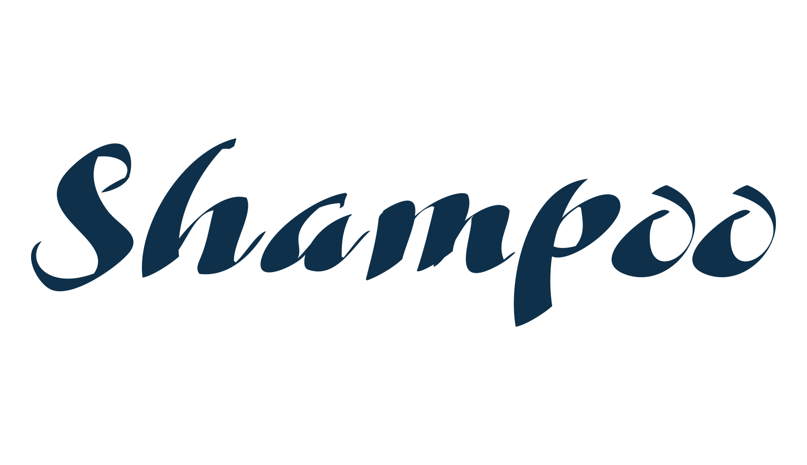 Shampoo, various font preview