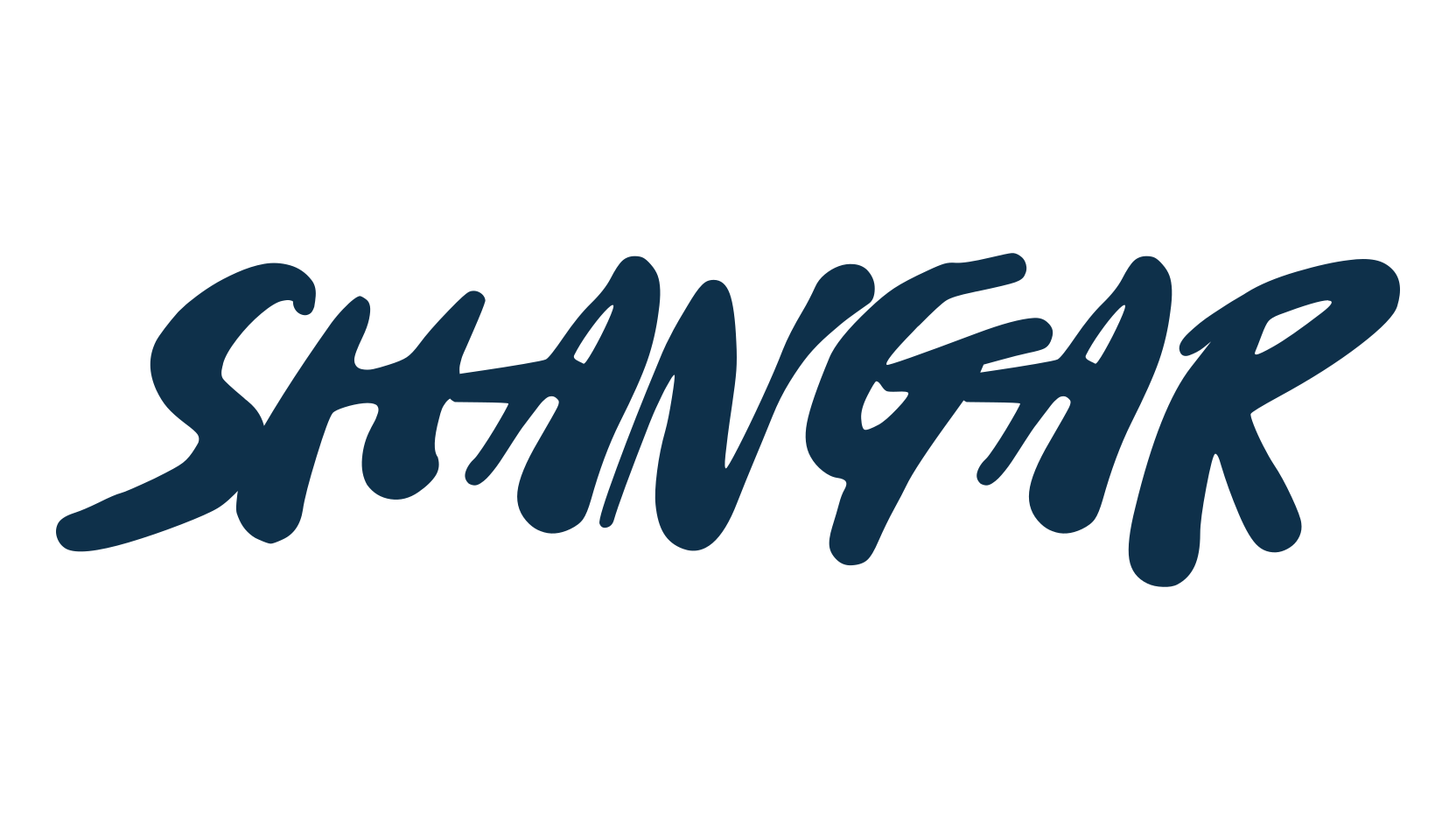 Shangar, fancy decorative font preview
