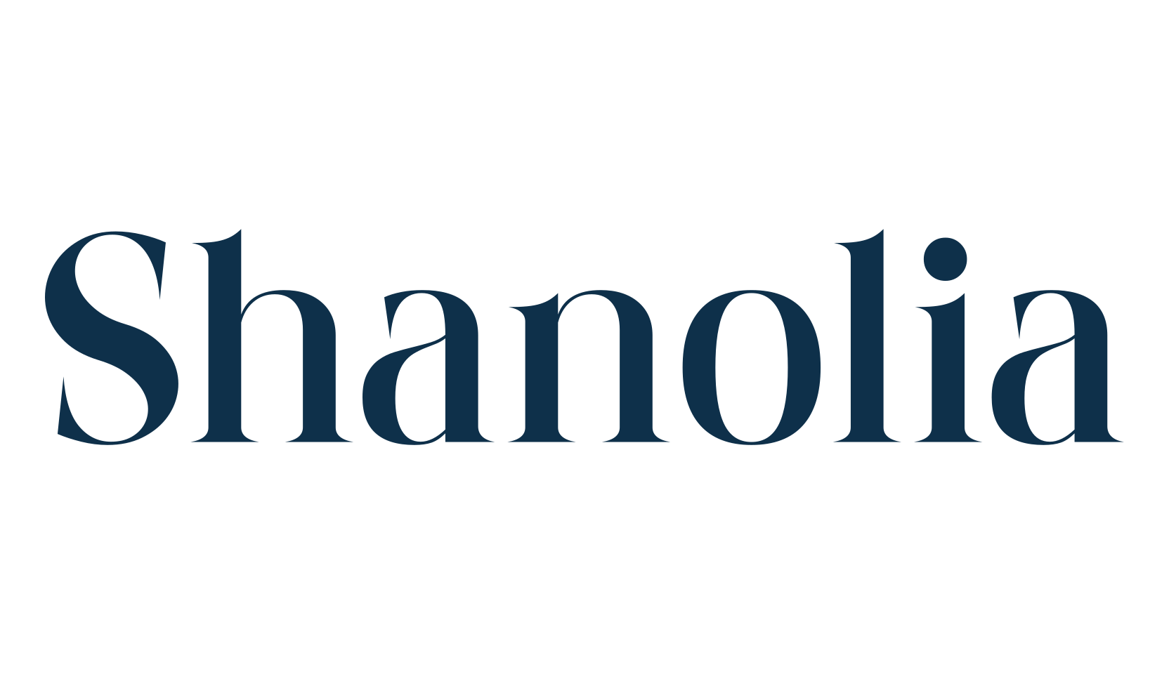 Shanolia, serif font preview