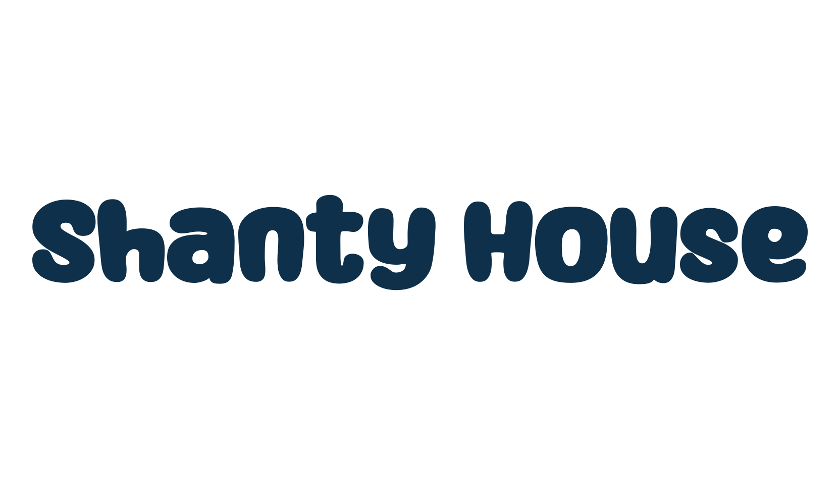 Shanty House, fancy cartoon decorative font preview