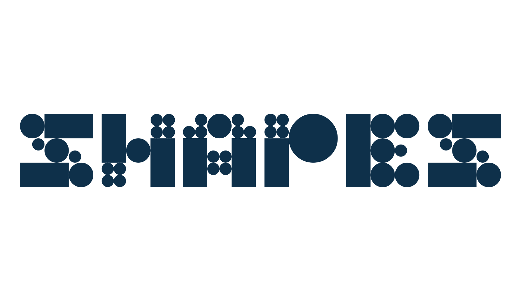 Shapes, fancy various techno sci-fi font preview