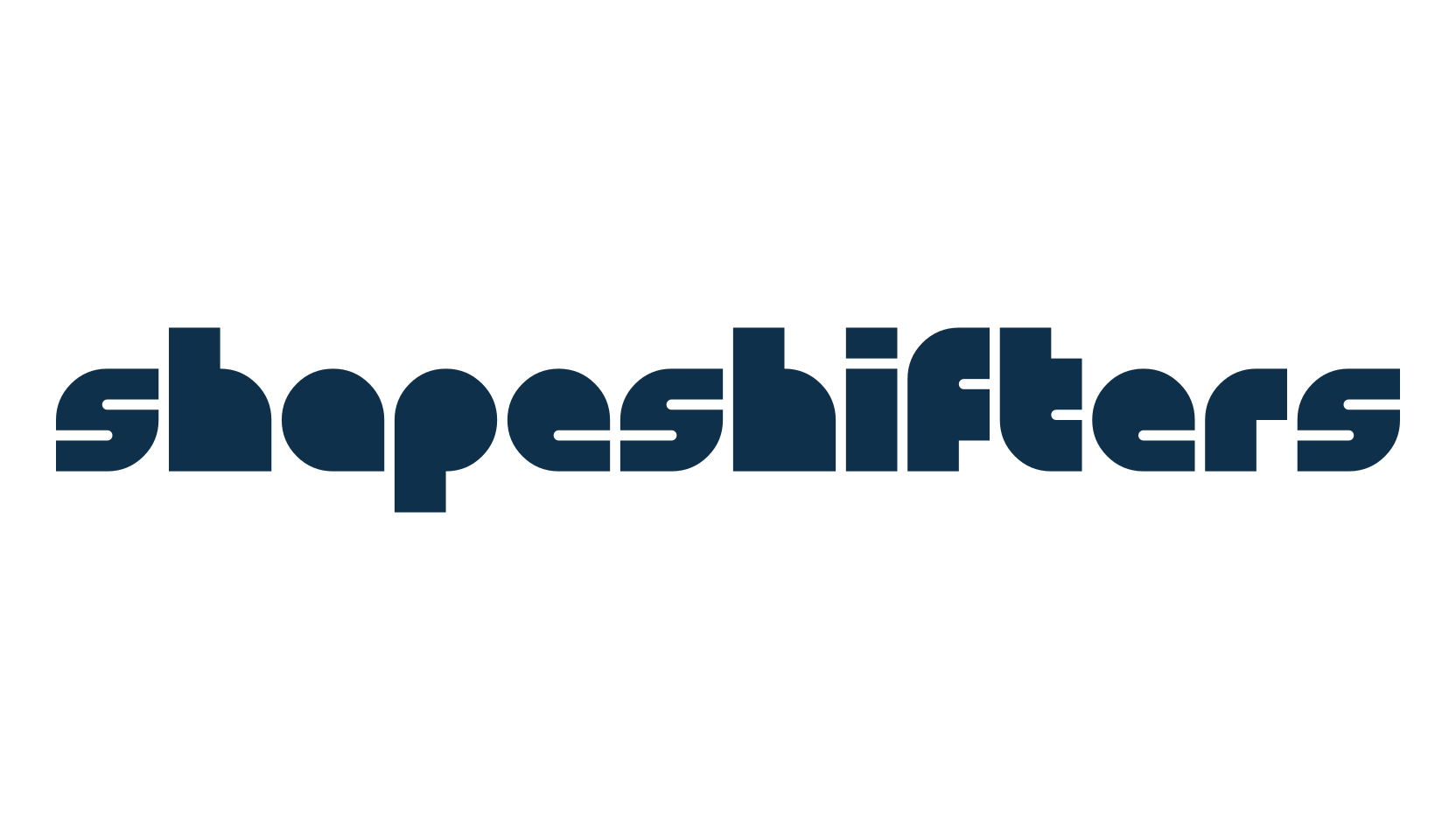 Shapeshifters, fancy groovy decorative font preview