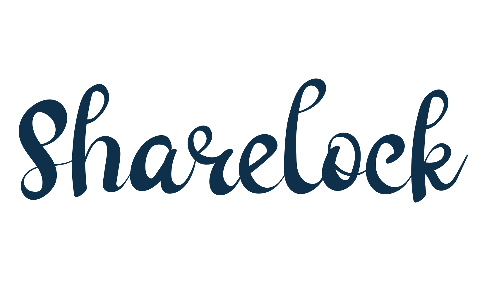 Sharelock, fancy decorative font preview