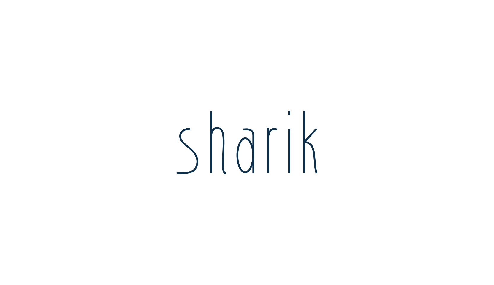 Sharik, various font preview