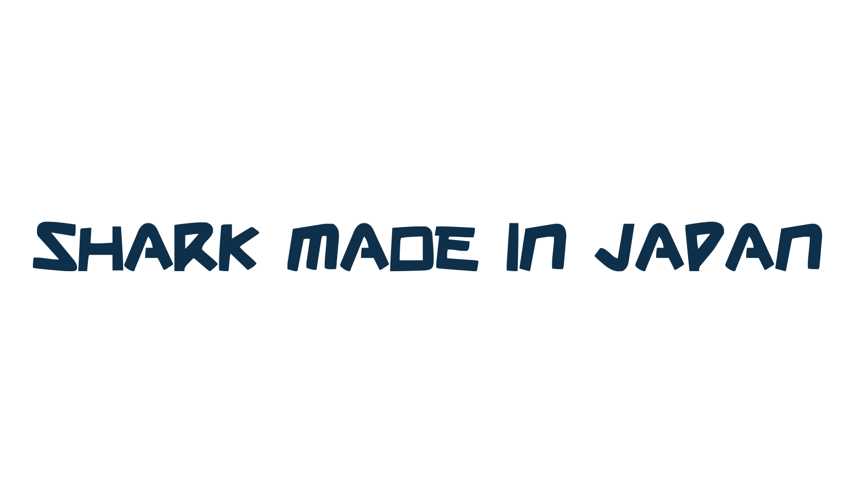 Shark Made In Japan, fancy various decorative font preview