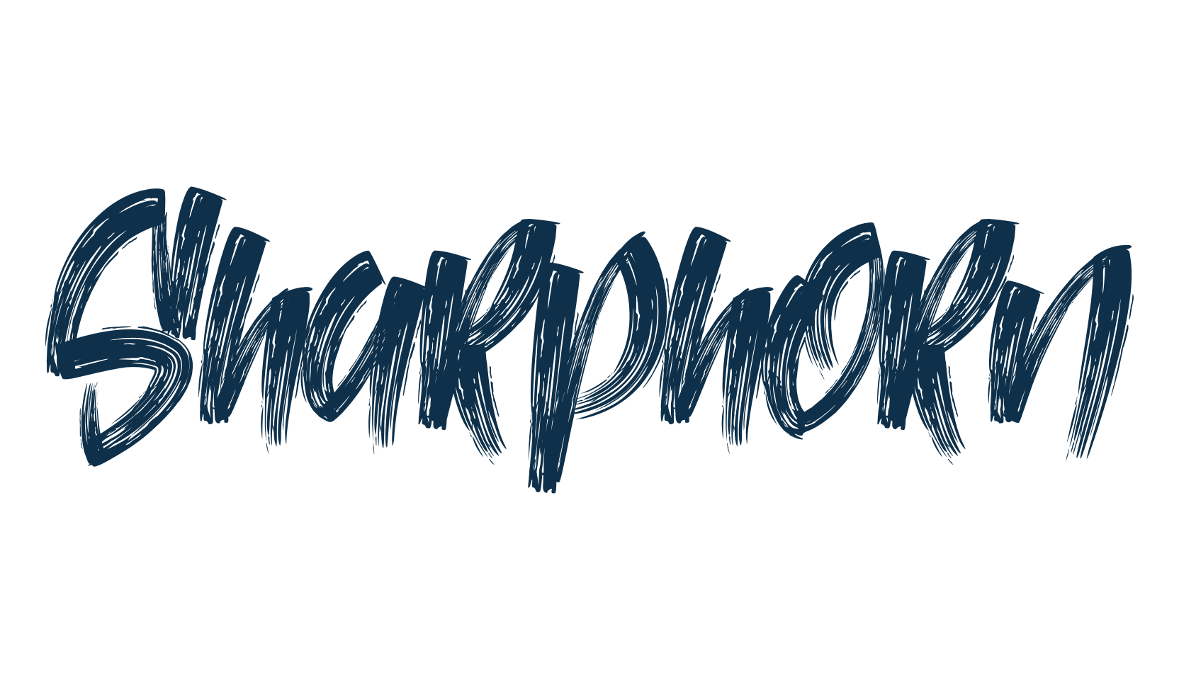 Sharphorn, script brush fancy decorative calligraphy font preview