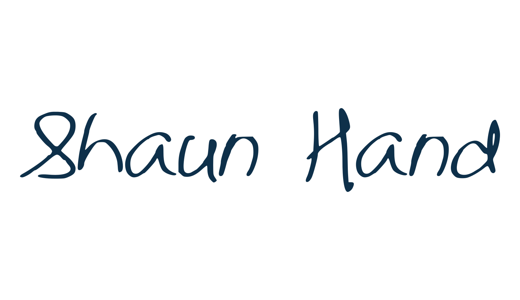 Shaun Hand, script handwritten fancy decorative calligraphy font preview