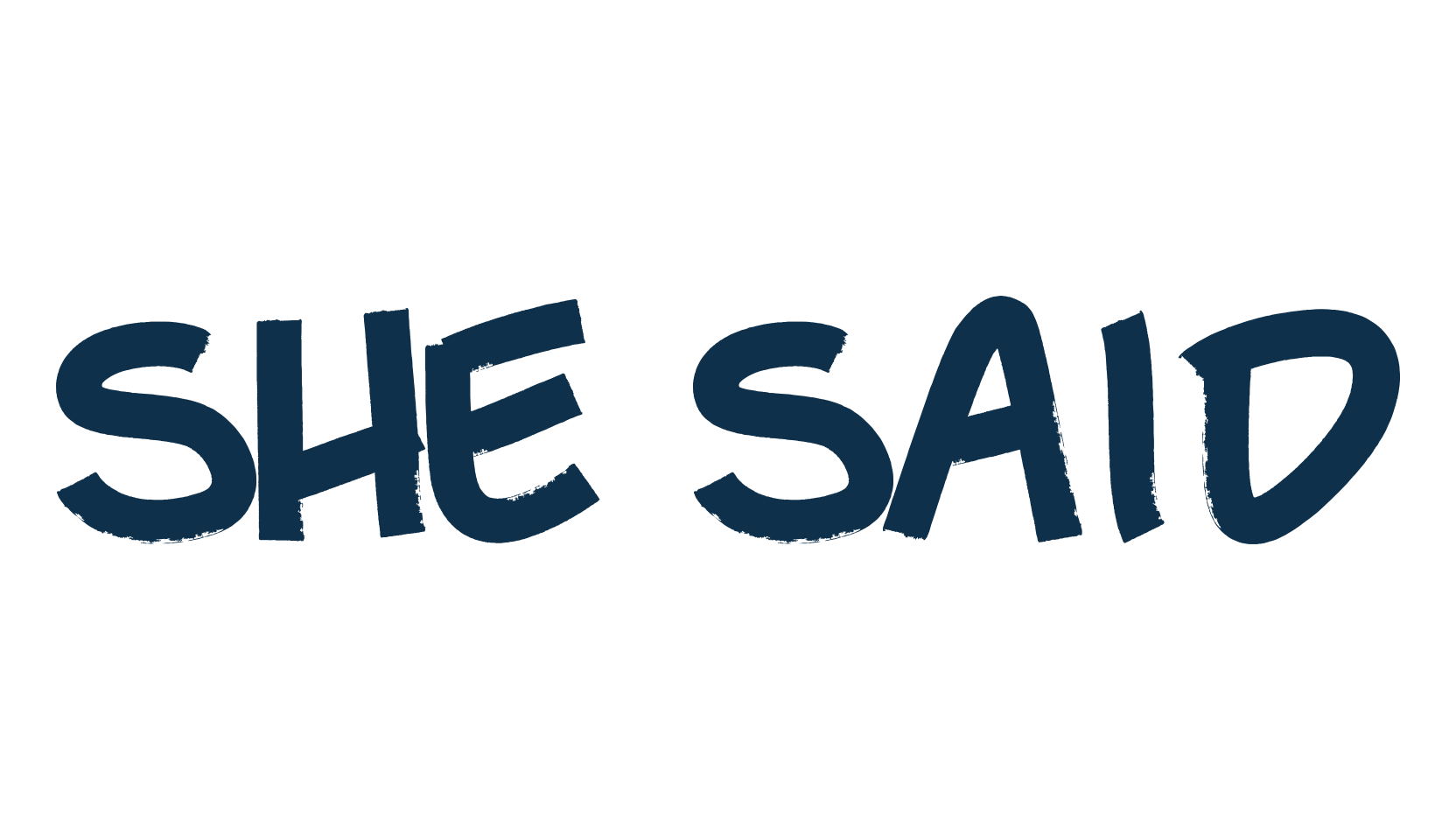 She Said, fancy cartoon decorative comic font preview