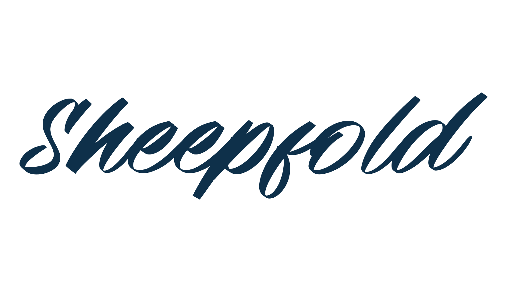 Sheepfold, fancy decorative font preview