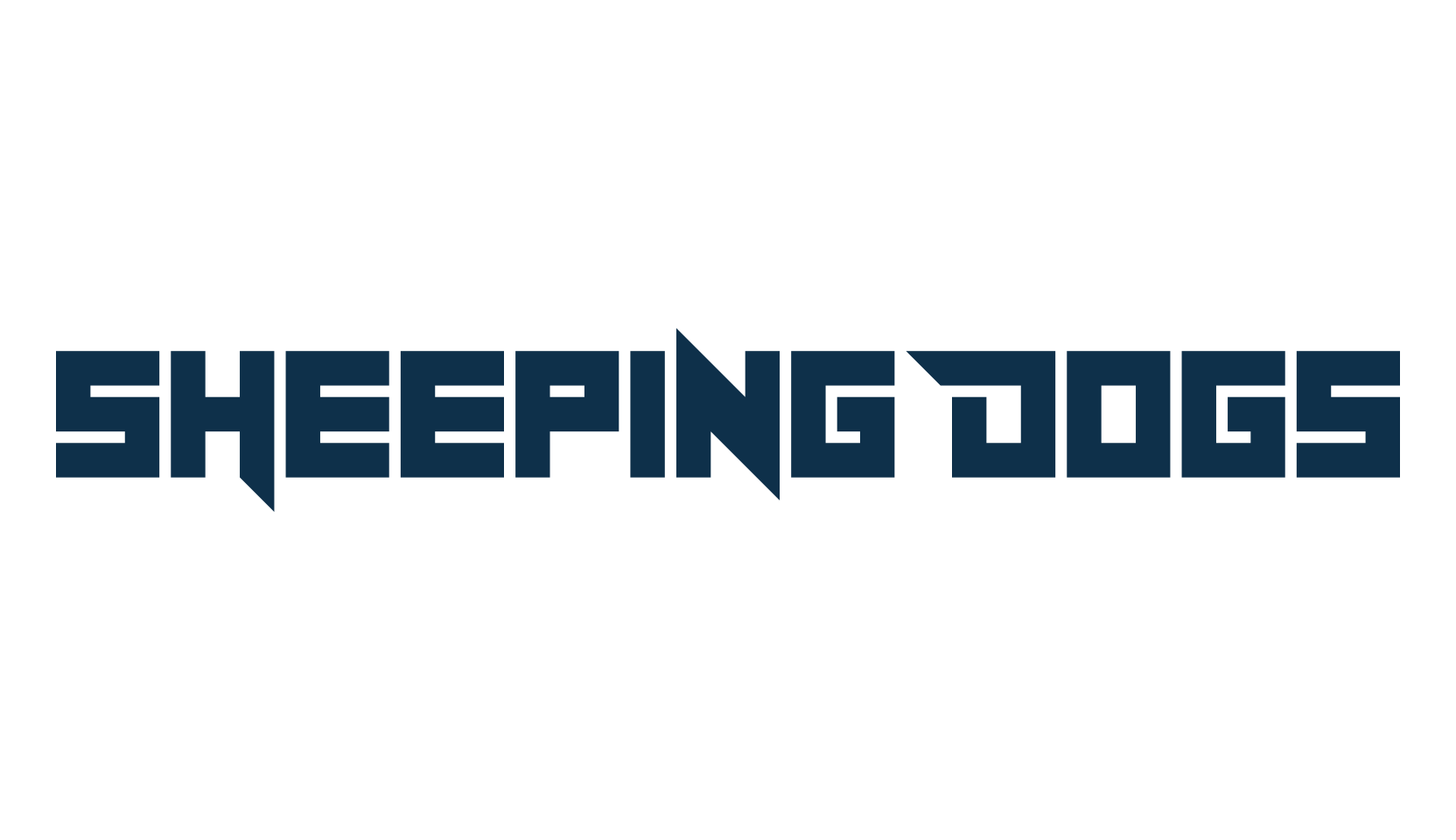 Sheeping Dogs, modern font preview