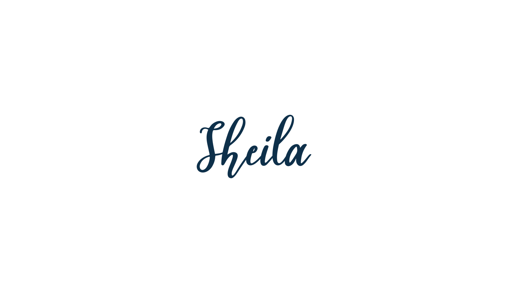 Sheila (sheila), script calligraphy fancy decorative font preview