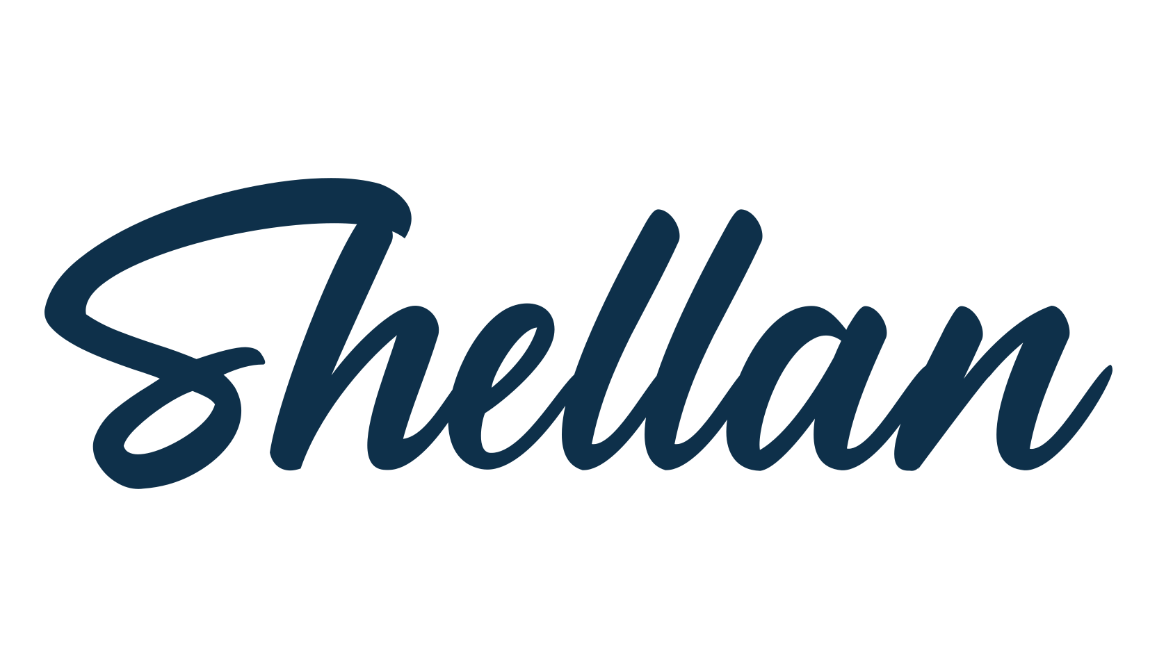 Shellan, various font preview