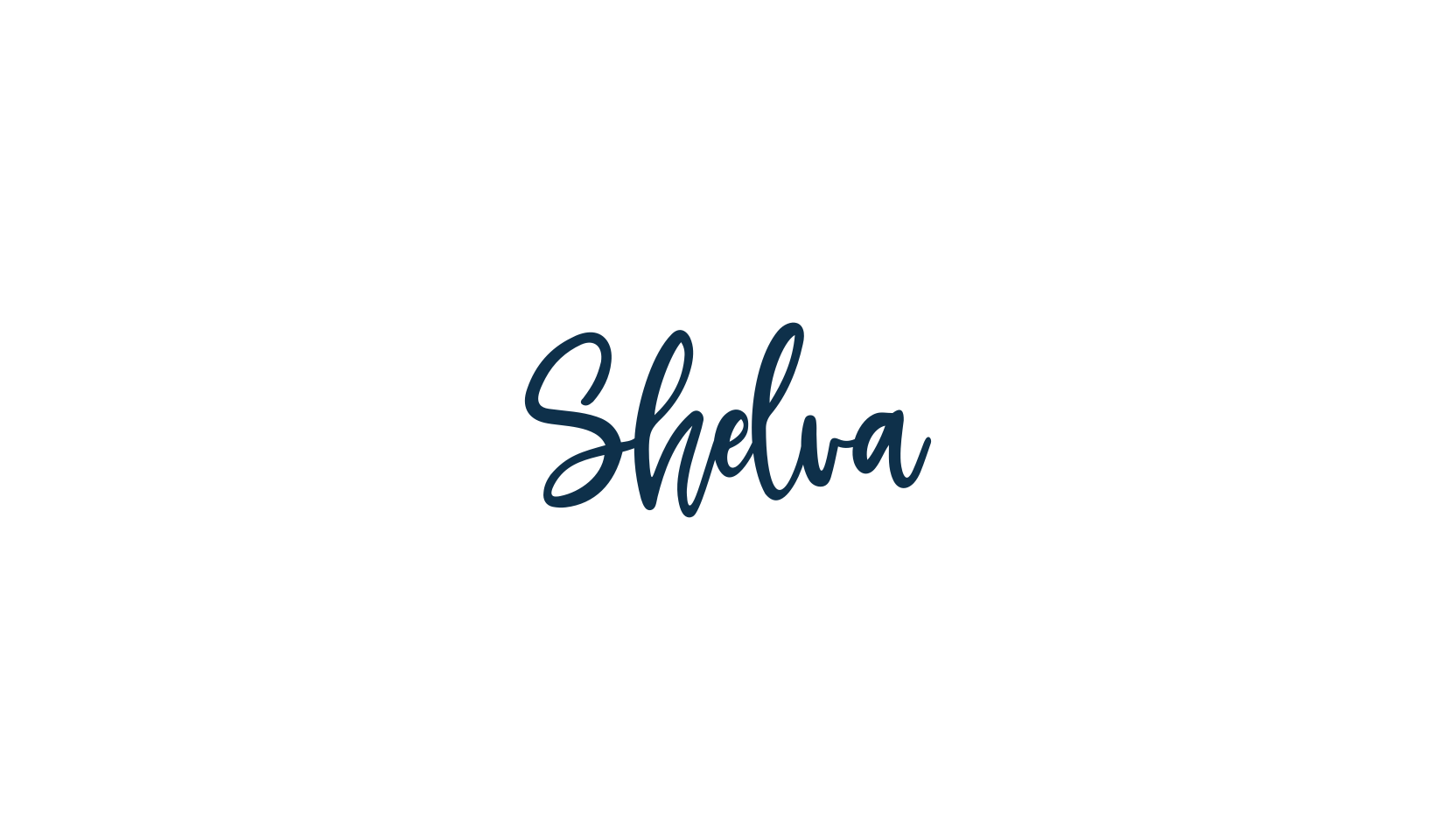 Shelva, script calligraphy fancy decorative font preview