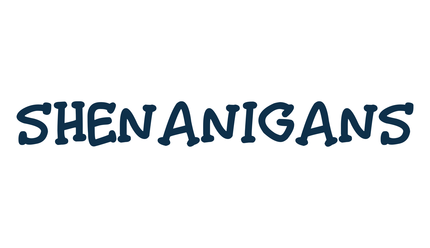 Shenanigans, cartoon font preview