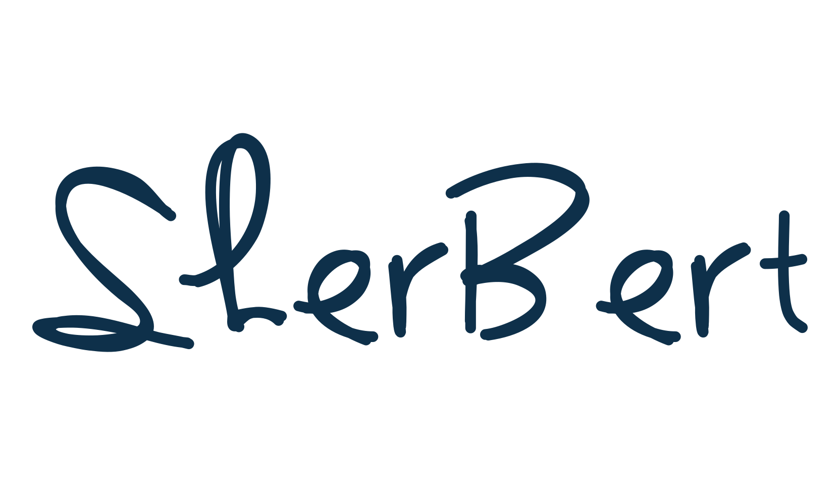 Sherbert, script handwritten fancy decorative calligraphy font preview