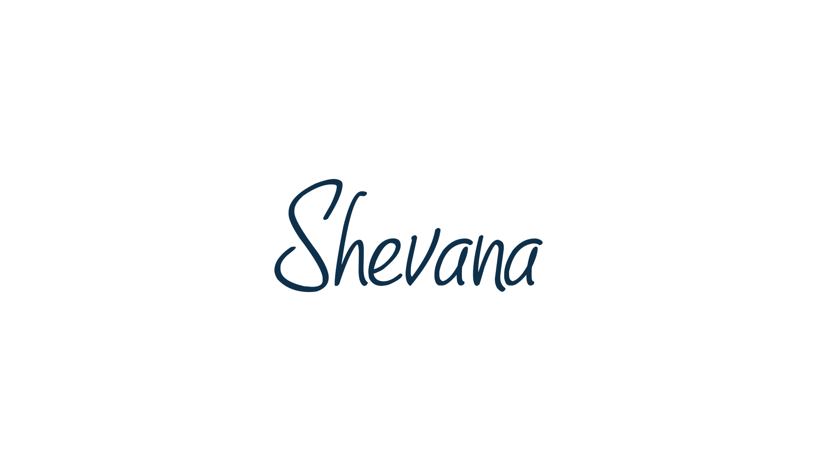 Shevana, script handwritten fancy decorative calligraphy font preview