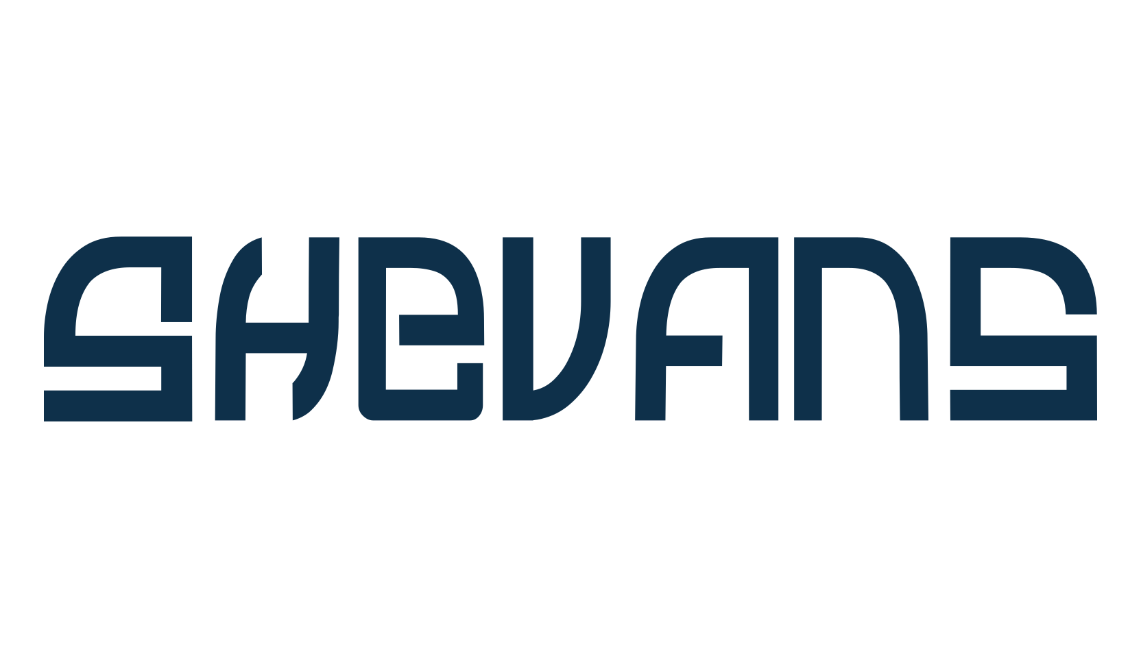 Shevans, sci-fi font preview