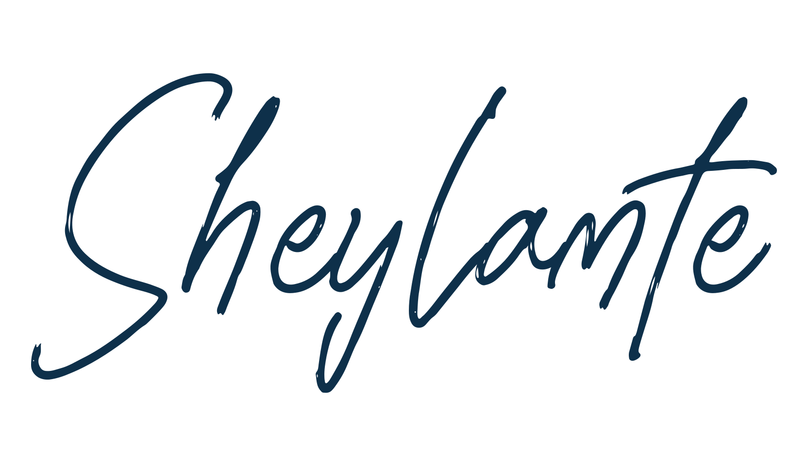 Sheylamte, handwriting font preview