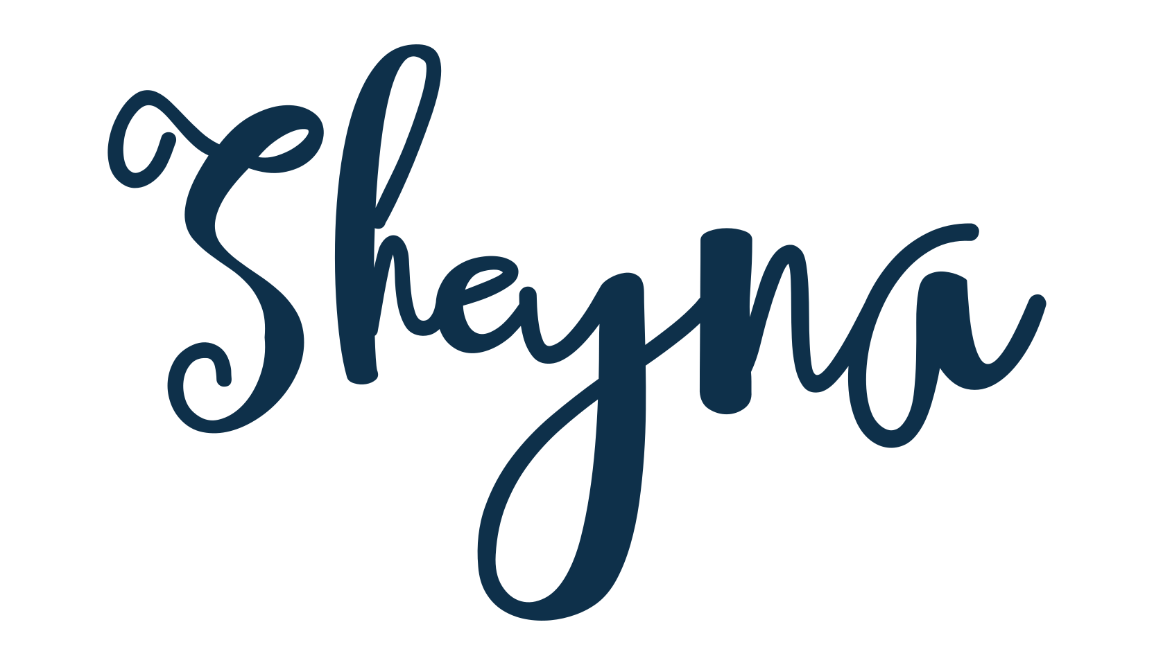 Sheyna, various font preview