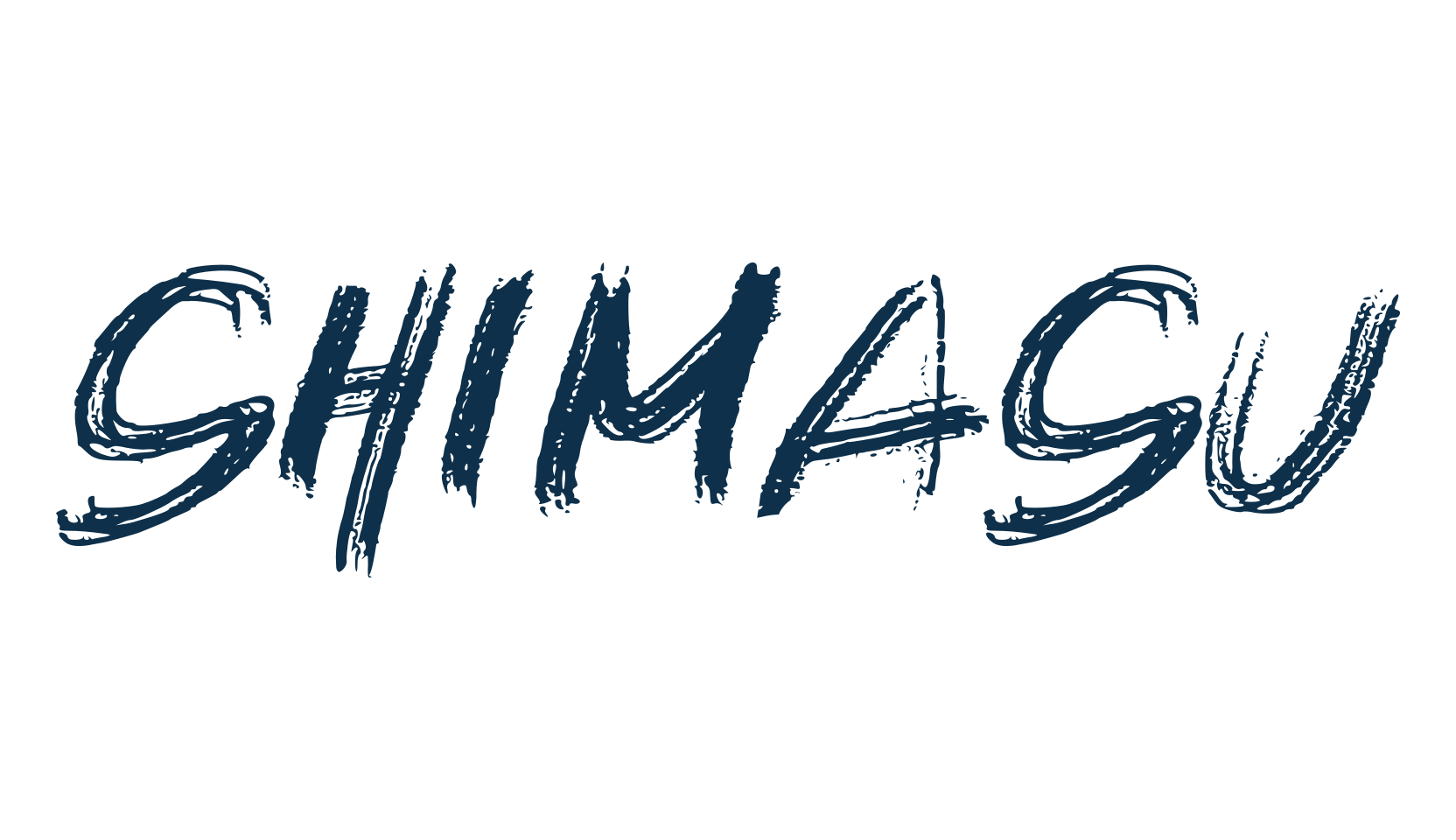 Shimasu, script brush fancy decorative calligraphy font preview