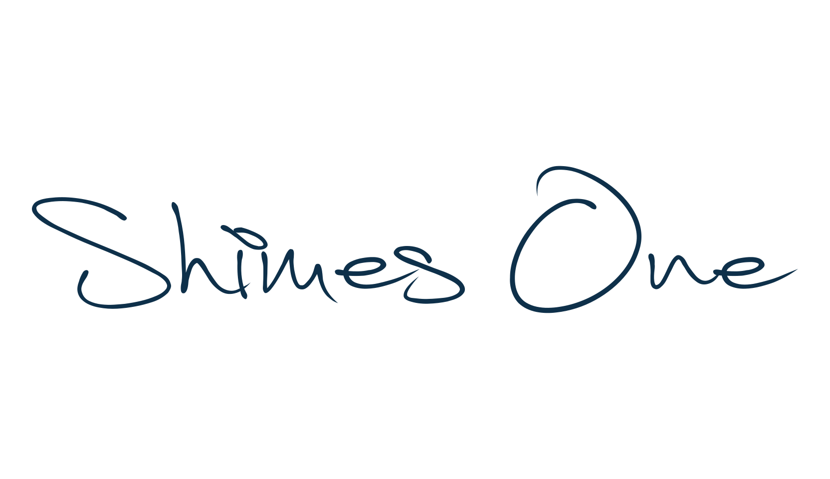 Shimes One, script handwritten fancy decorative calligraphy font preview
