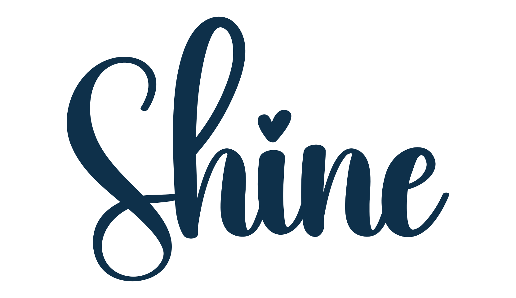 Shine (shine-6), various font preview