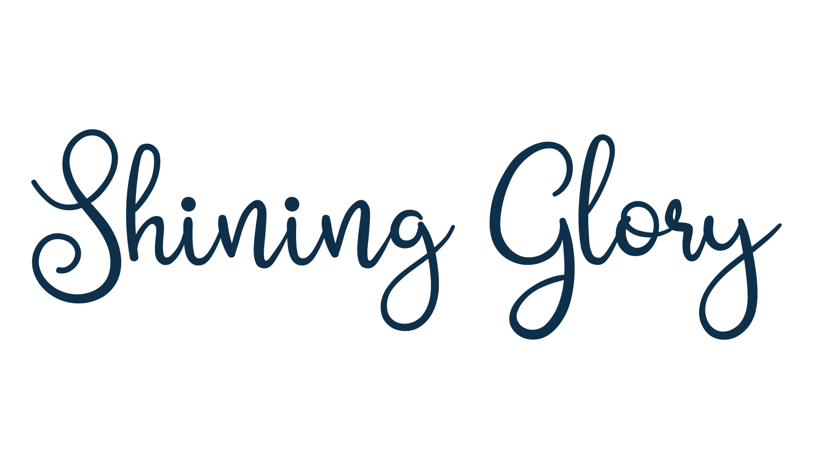 Shining Glory, script calligraphy fancy decorative font preview