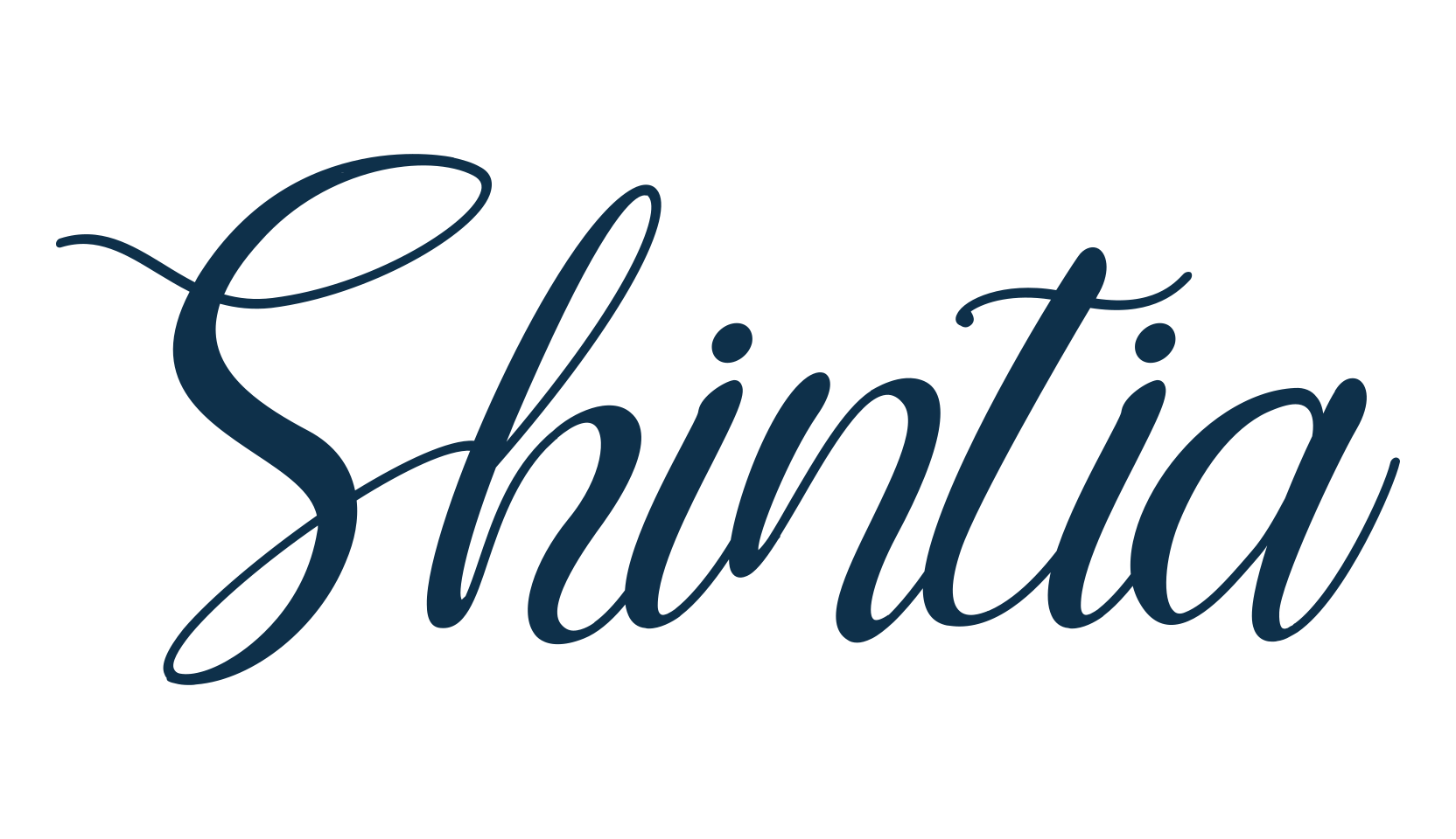 Shintia, script calligraphy fancy decorative font preview