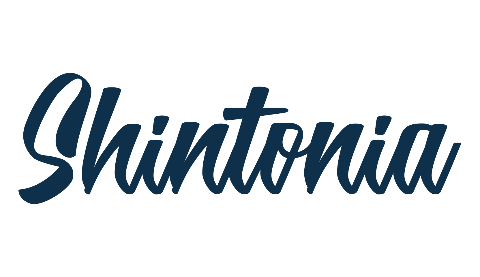 Shintonia, fancy decorative font preview