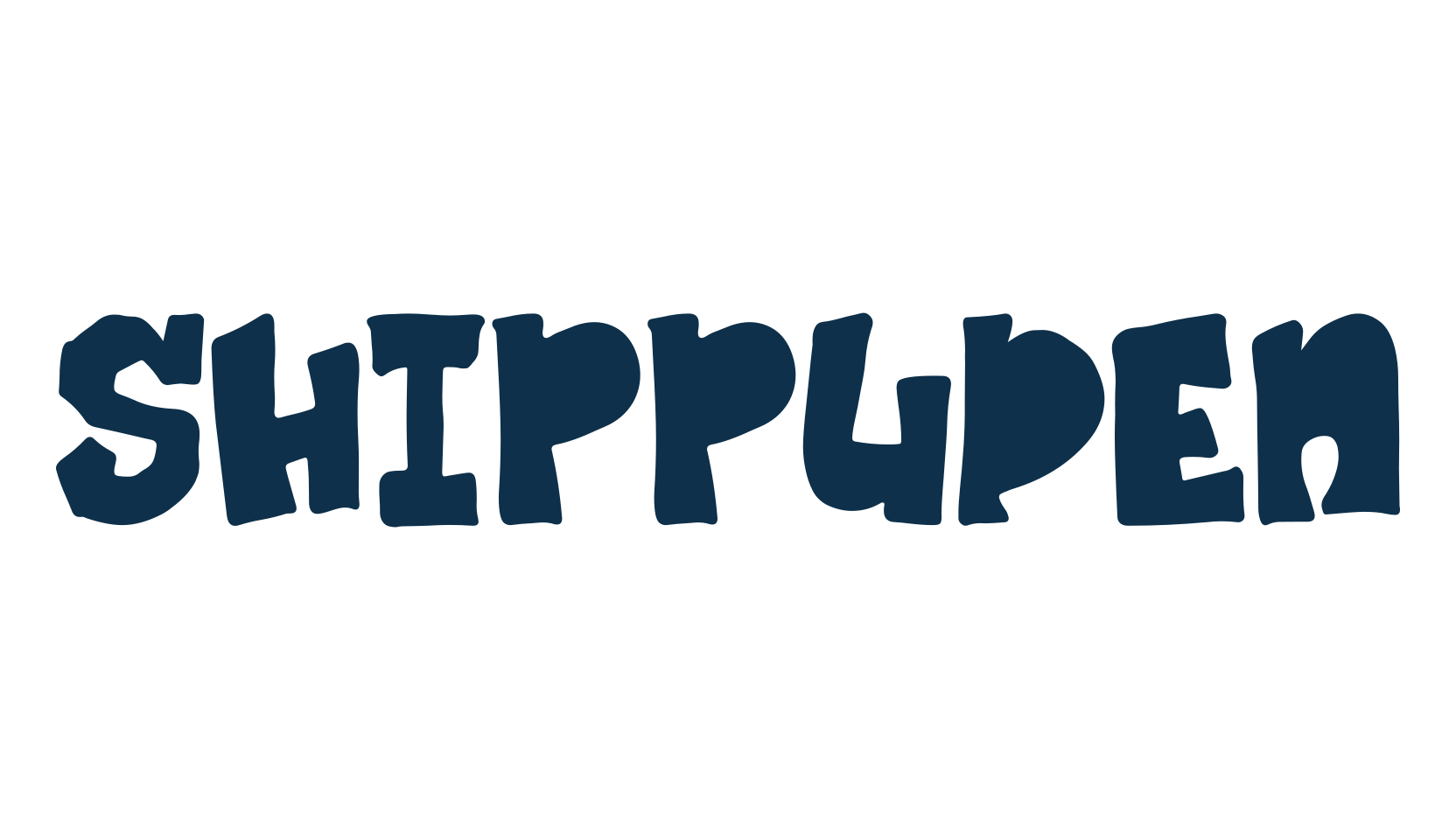 Shippuden, cartoon font preview