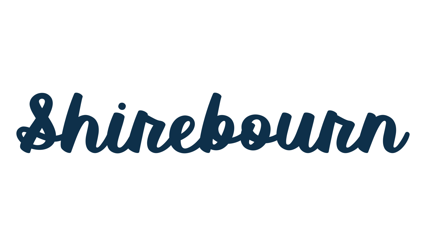 Shirebourn, fancy decorative font preview