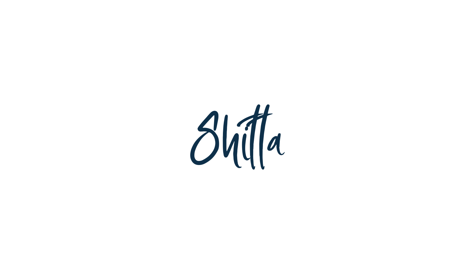 Shitta, script handwritten fancy decorative calligraphy font preview