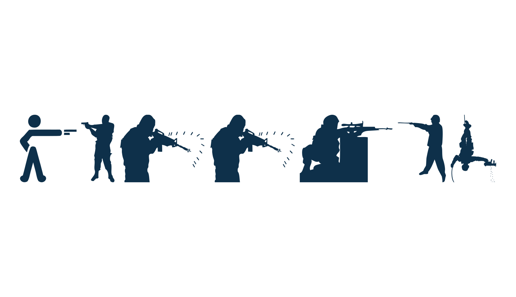 Shooter (shooter), fancy decorative font preview